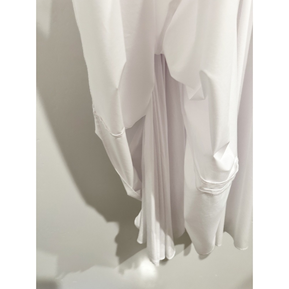 House of CB Emmelina White Cotton Corset Sundress Size Medium - Picture 11 of 14